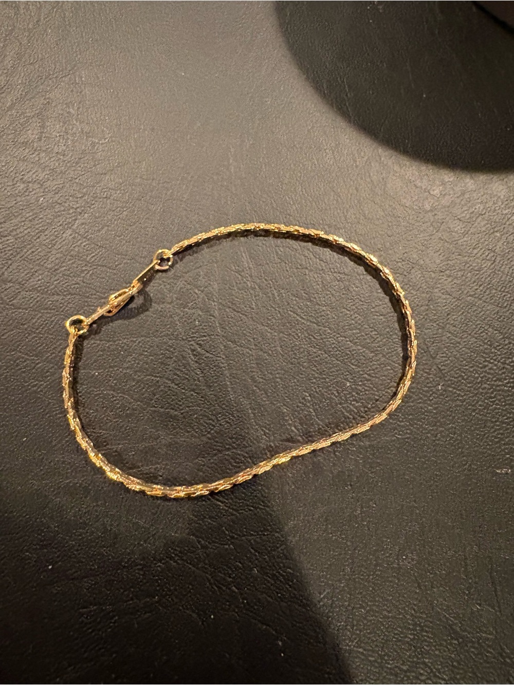 Gold-Tone Women's Rope Chain Bracelet - Elegant Everyday Jewelry